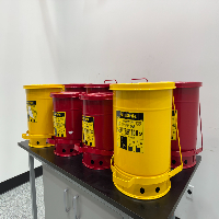 JustRite Oily Waste Can image 1